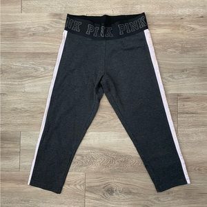 VS Pink Crop Leggings